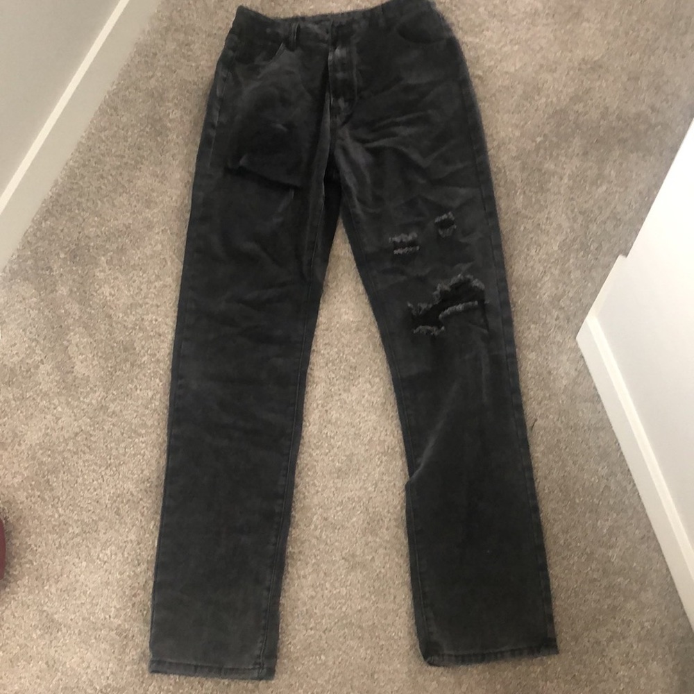 Ripped boyfriend jeans - Picture 2 of 3